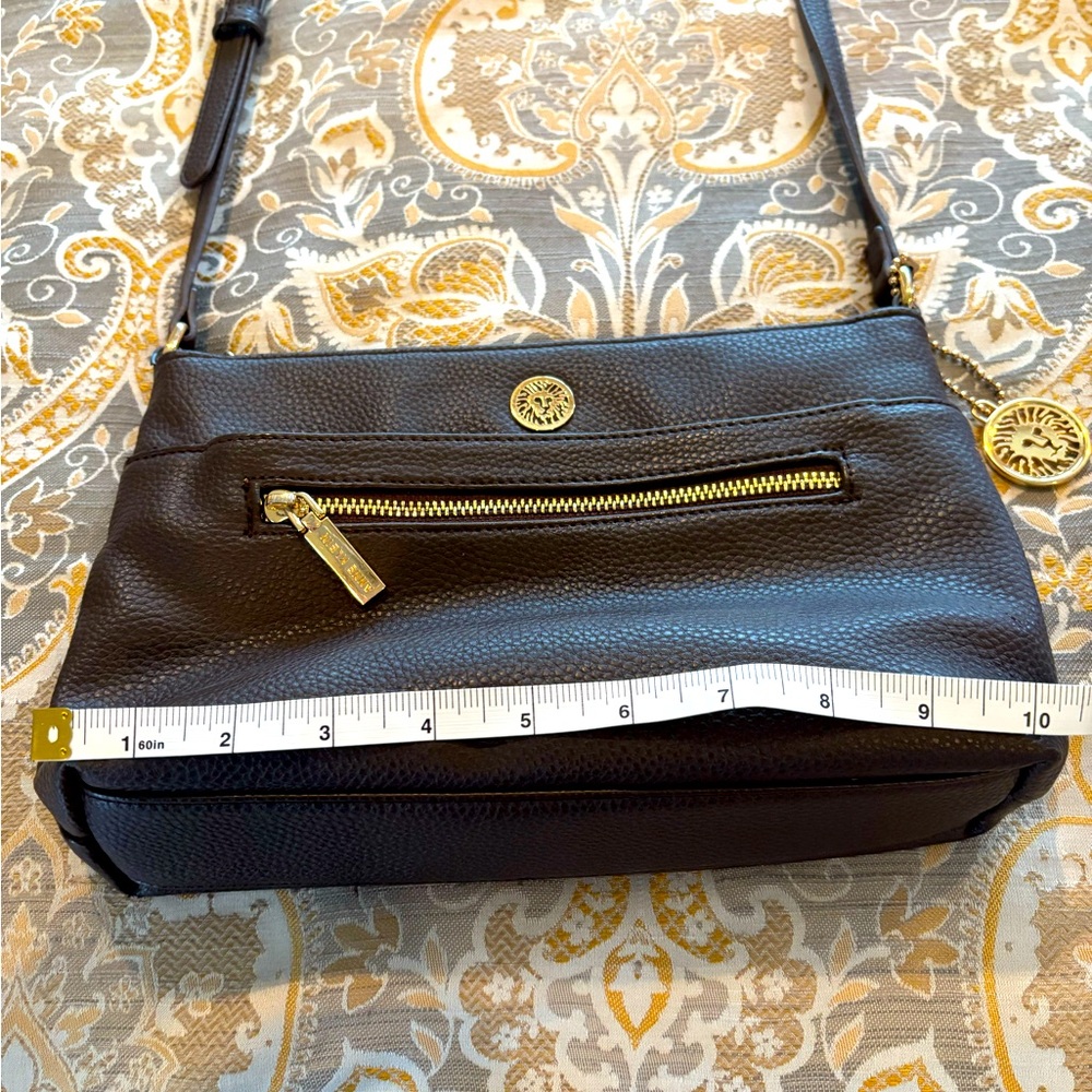 Anne Klein crossbody or shoulder purse brown